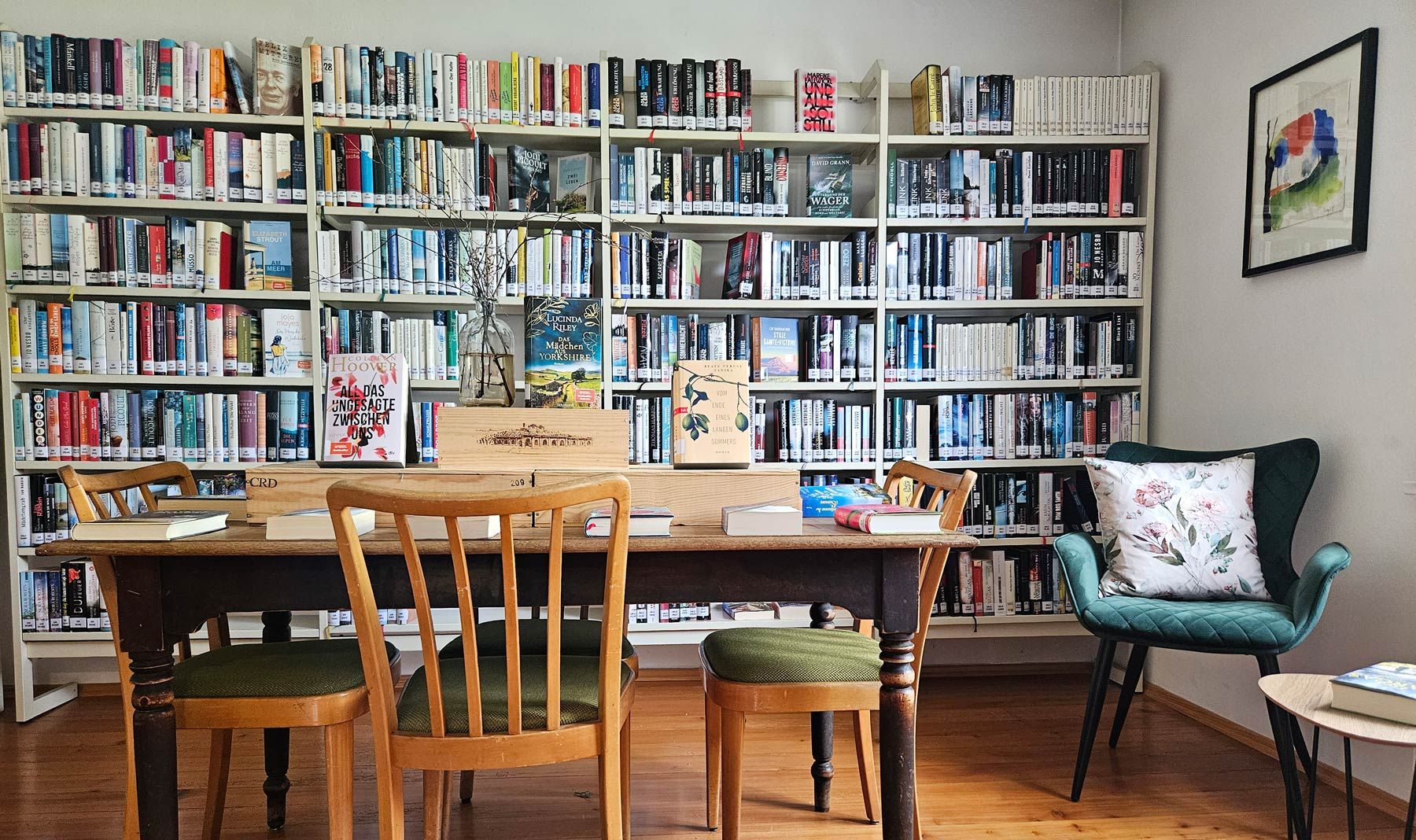 Bibliothek Meiningen Leseecke